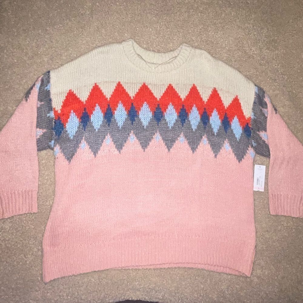 a.n.a. Plus Size Cozy Warm Sweater